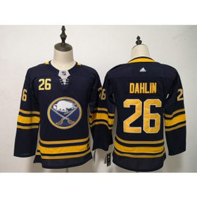 NHL Sabres 26 Rasmus Dahlin Navy Adidas Youth Jersey