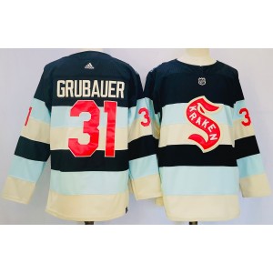 NHL Seattle Kraken 31 Grubauer 2023-24 Retro Adidas Men Jersey