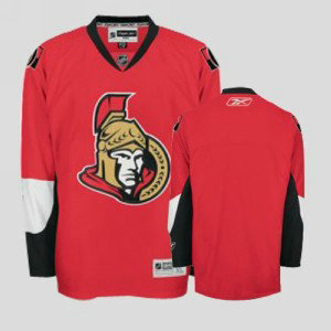 NHL Senators Blank Red Men Jersey
