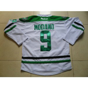 NHL Stars 9 Mike Modano New Style White Men Jersey NHL Stars 9 Mike Modano New Style White Men Jersey