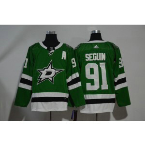 NHL Stars 91 Tyler Seguin Green Adidas Men Jersey