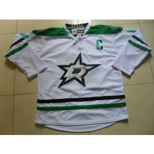 NHL Stars Blank With C Patch New Style White Men Jersey