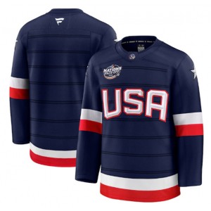 NHL USA Blank Navy 2025 4 Nations Men Jersey NHL USA Blank Navy 2025 4 Nations Men Jersey