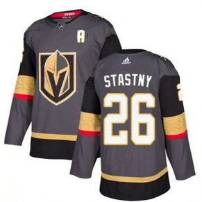 NHL Vegas Golden Knights 26 Paul Stastny Grey Adidas Men Jersey