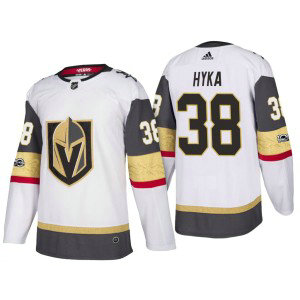 NHL Vegas Golden Knights 38 Tomas Hyka White Adidas Men Jersey