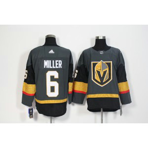 NHL Vegas Golden Knights 6 Colin Miller Gray Adidas Men Jersey