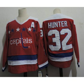 NHL Washington Capitals 32 Hunter Red Men Jersey NHL Washington Capitals 32 Hunter Red Men Jersey