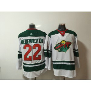 NHL Wild 22 Nino Niederreiter White Adidas Men Jersey