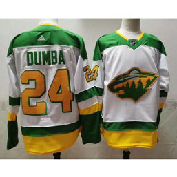 NHL Wild 24 Matt Dumba Green 2020 New Jersey