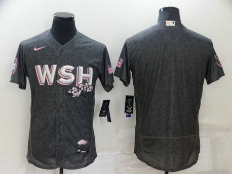 Nationals Blank Gray Nike 2022 City Connect Flexbase Jersey Nationals Blank Gray Nike 2022 City Connect Flexbase Jersey