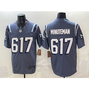 New England Patriots 617 Minuteman Rivalries F.U.S.E. Vapor Limited Men Jersey