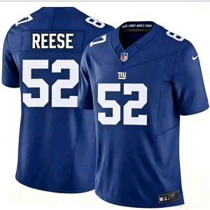 New York Giants 52 Reese Blue F.U.S.E. Vapor Limited Men Jersey