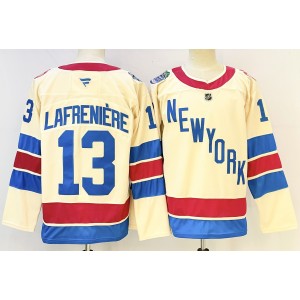 New York Rangers 13 Lafreniere 2025 New Men Jersey