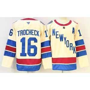 New York Rangers 16 Trocheck 2025 New Men Jersey