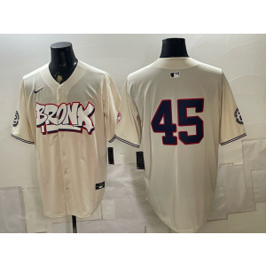 New York Yankees 45 Cream City Men Jersey