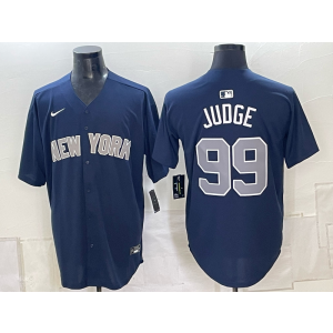 New York Yankees 99 Aaron Judge Navy Men Jersey 1