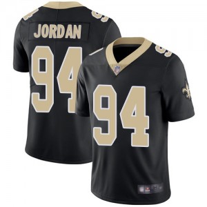 Nik Saints 94 Cameron Jordan Black Vapor Untouchable Limited Youth Jersey