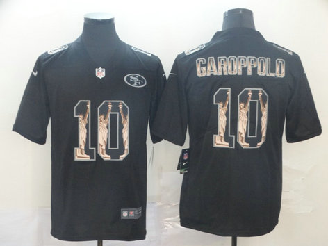 Nike 49ers 10 Jimmy Garoppolo Black Statue Of Liberty Limited Jersey Nike 49ers 10 Jimmy Garoppolo Black Statue Of Liberty Limited Jersey