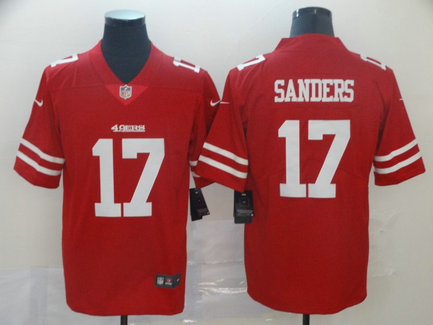 Nike 49ers 17 Emmanuel Sanders Red Vapor Untouchable Limited Jesey Nike 49ers 17 Emmanuel Sanders Red Vapor Untouchable Limited Jesey