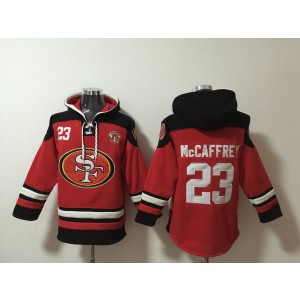 Nike 49ers 23 Christian McCaffrey Red Hoodie Sweatshirt Nike 49ers 23 Christian McCaffrey Red Hoodie Sweatshirt