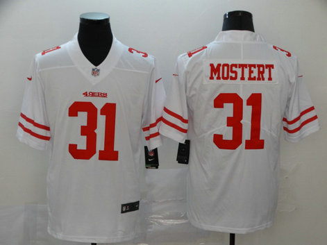Nike 49ers 31 Raheem Mostert White Vapor Untouchable Limited Jersey Nike 49ers 31 Raheem Mostert White Vapor Untouchable Limited Jersey