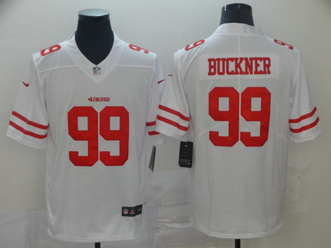 Nike 49ers 99 DeForest Buckner White Vapor Untouchable Limited Jersey Nike 49ers 99 DeForest Buckner White Vapor Untouchable Limited Jersey
