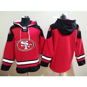 Nike 49ers Black Must-Have Lace-Up Sweatshirt Hoodie