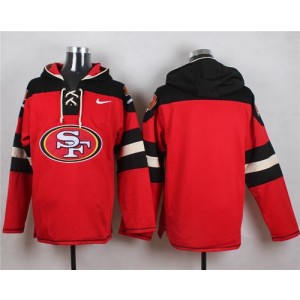 Nike 49ers Blank Red Player Pullover NFL Sweatshirt Hoodie