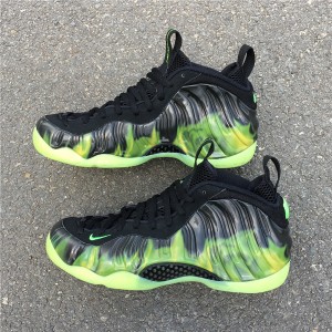 Nike Air Foamposite Black Green Shoes