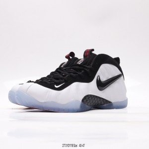 Nike Air Foamposite White Black Shoes