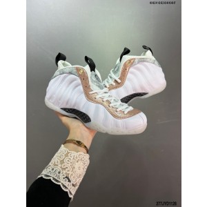 Nike Air Foamposite White Gold Shoes