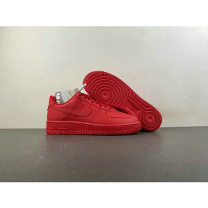 Nike Air Force 1 07 LV8 1 Triple Red University Red Shoes