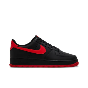 Nike Air Force 1 Black Red Shoes