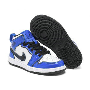 Nike Air Jordan 1 Blue Youth Shoes 2