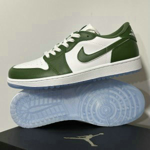 Nike Air Jordan 1 Low Golf White Green shoes