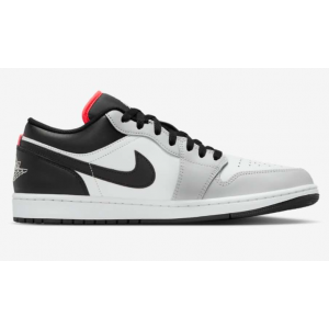 Nike Air Jordan 1 Low Grey Black Shoes
