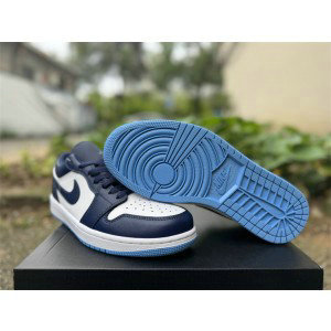 Nike Air Jordan 1 White Blue Shoes