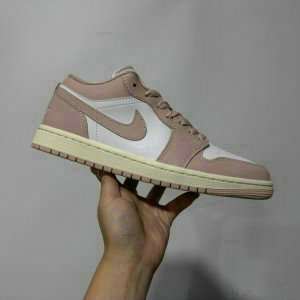 Nike Air Jordan 1 White Pink Shoes