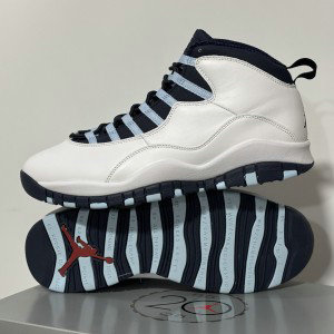 Nike Air Jordan 10 Retro Ice Blue Shoes