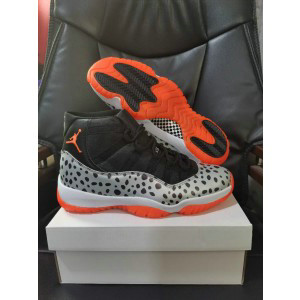 Nike Air Jordan 11 Black Zebra Shoes