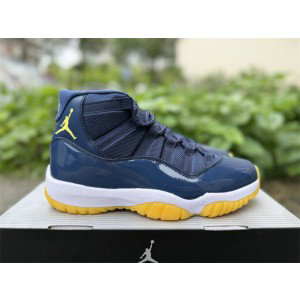 Nike Air Jordan 11 Michgan Blue Shoes