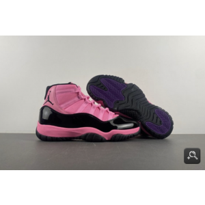 Nike Air Jordan 11 Pink Black Shoes 113