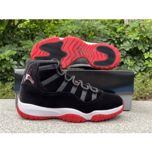 Nike Air Jordan 11 WMNS Bred Velvet Shoes