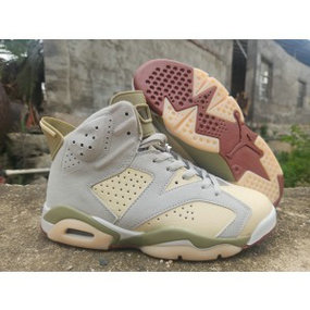 Nike Air Jordan 6 Cream White Shoes