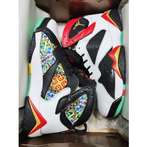 Nike Air Jordan 7 White Chinese Dragon Shoes