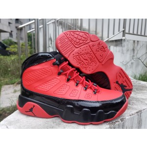 Nike Air Jordan 9 Red Black Shoes