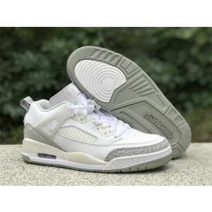 Nike Air Jordan Spizike Low White Grey Shoes