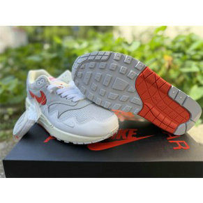 Nike Air Max 1 White Orange Shoes