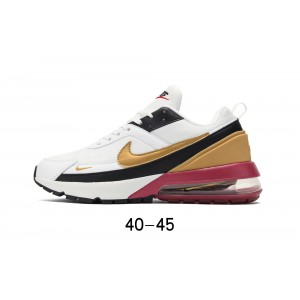 Nike Air Max 270 V6 White Gold Shoes