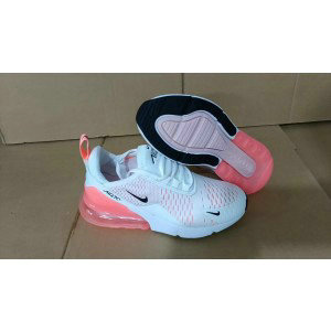 Nike Air Max 270 White Pink Women Shoes